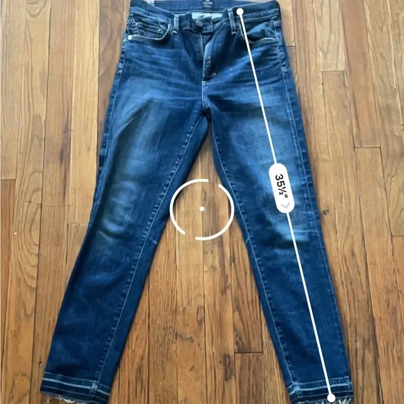 Citizens of Humanity Rocket Crop High-Rise Skinny Jeans - Picture 10 of 10